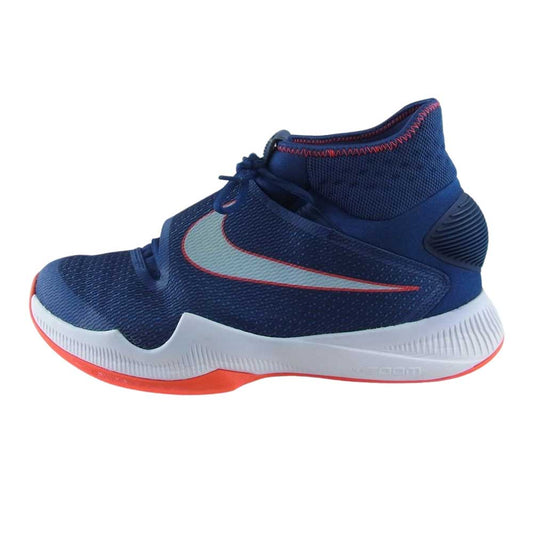 NIKE ナイキ 820227-414 ZOOM HYPERREV 2016 EP ズーム ハイパーレブ スニーカー ネイビー系 28㎝【中古】