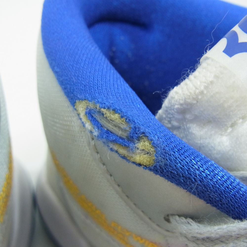 NIKE ナイキ AR4230-100 ZOOM KD 12 EP WHITE METALLIC GOLD GAME ROYAL バスケットボール ズーム ケーディー 12 EP ホワイト メタリックゴールド ゲームロイヤル スニーカー ホワイト系 28cm【中古】