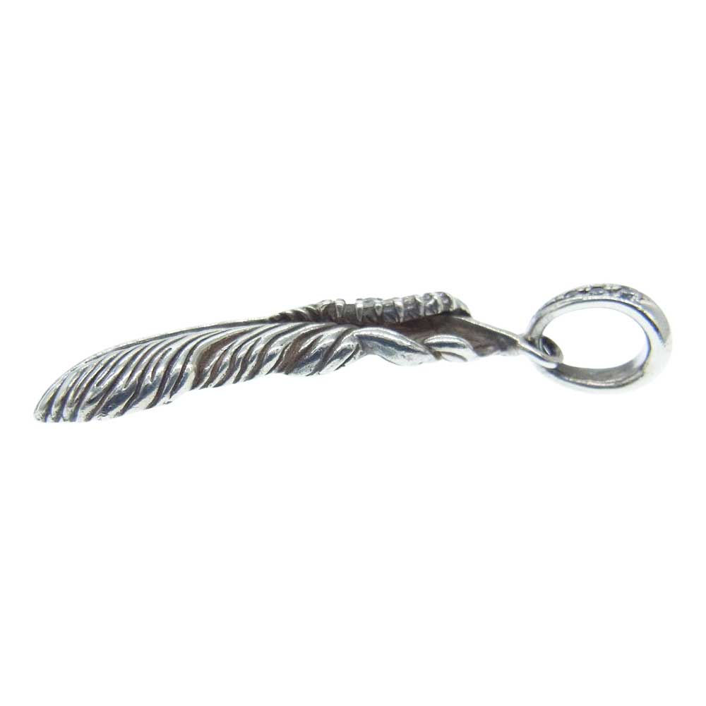 ハリム フェザー ペンダントトップ シルバー系【中古】