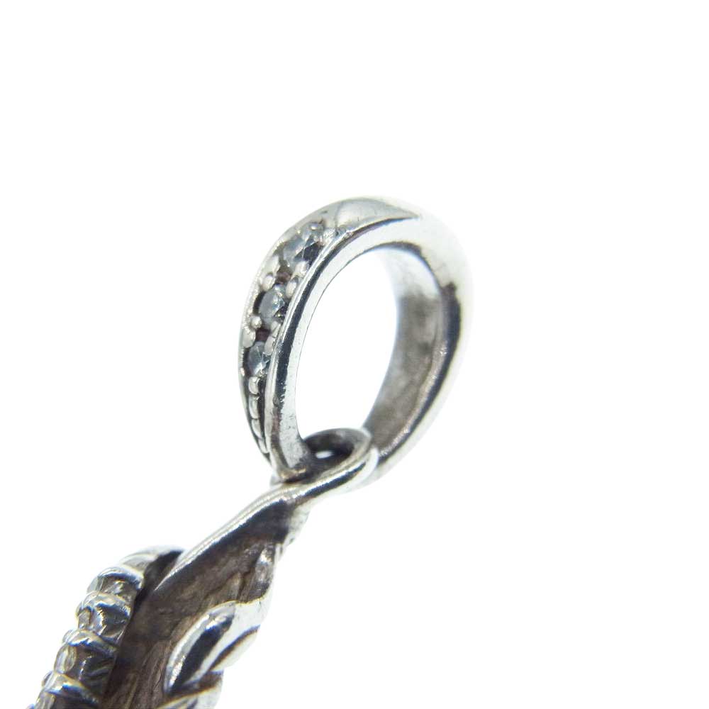 ハリム フェザー ペンダントトップ シルバー系【中古】