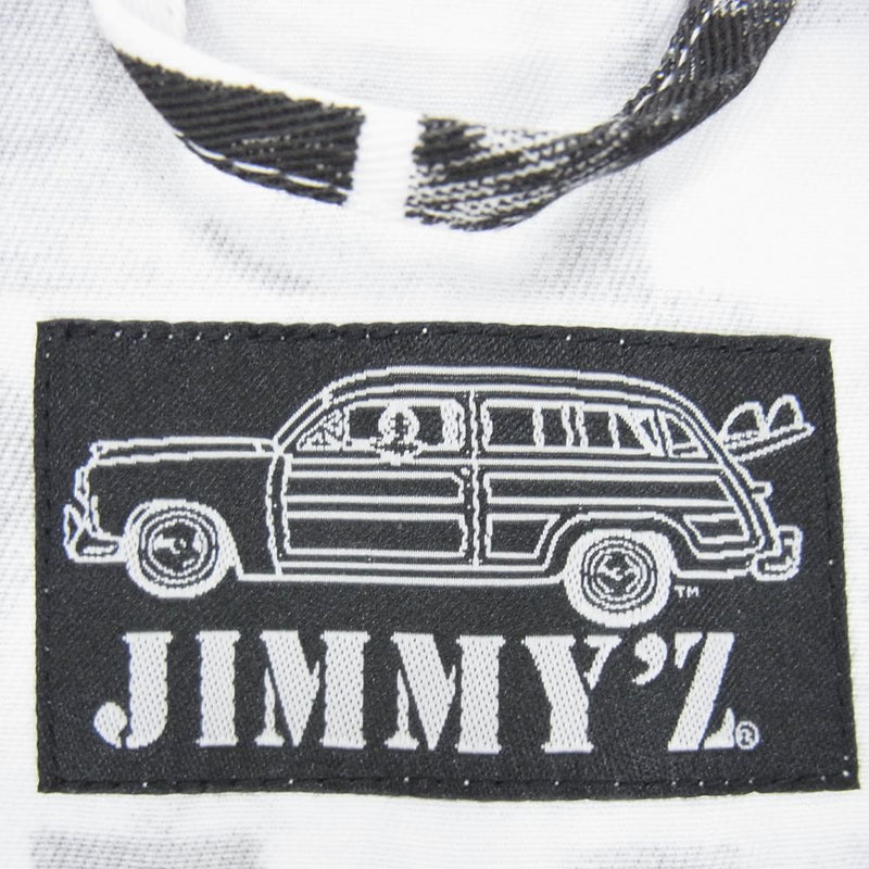 CRIMIE クライミー × JIMMY'Z ジミーズ MONO EYES JACKET 総柄 テーラード ジャケット ホワイト系 M【中古】