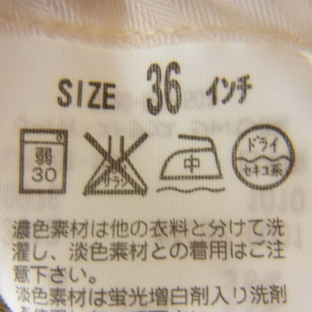 WACKO MARIA ワコマリア Levi's リーバイス ワークパンツ カーキ系 36【中古】