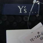 Y's Yohji Yamamoto ワイズ ヨウジヤマモト YE-T44-037-1 STUDDED T SHIRT Tシャツ スタッズ ブラック ブラック系 2【極上美品】【中古】