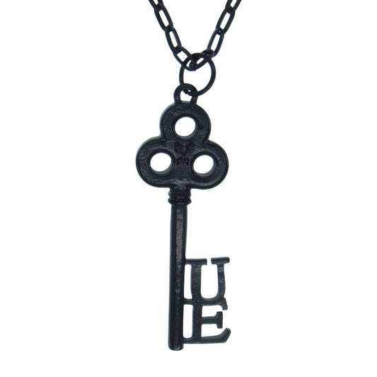 uniform experiment ユニフォームエクスペリメント キー ペンダントトップ チェーン ネックレス ブラック系【中古】