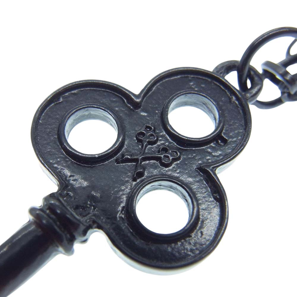 uniform experiment ユニフォームエクスペリメント キー ペンダントトップ チェーン ネックレス ブラック系【中古】