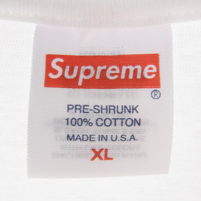 Supreme シュプリーム 22AW Chicago Box Logo Tee シカゴ ボックス ロゴ 半袖 Tシャツ ホワイト系 XL【中古】