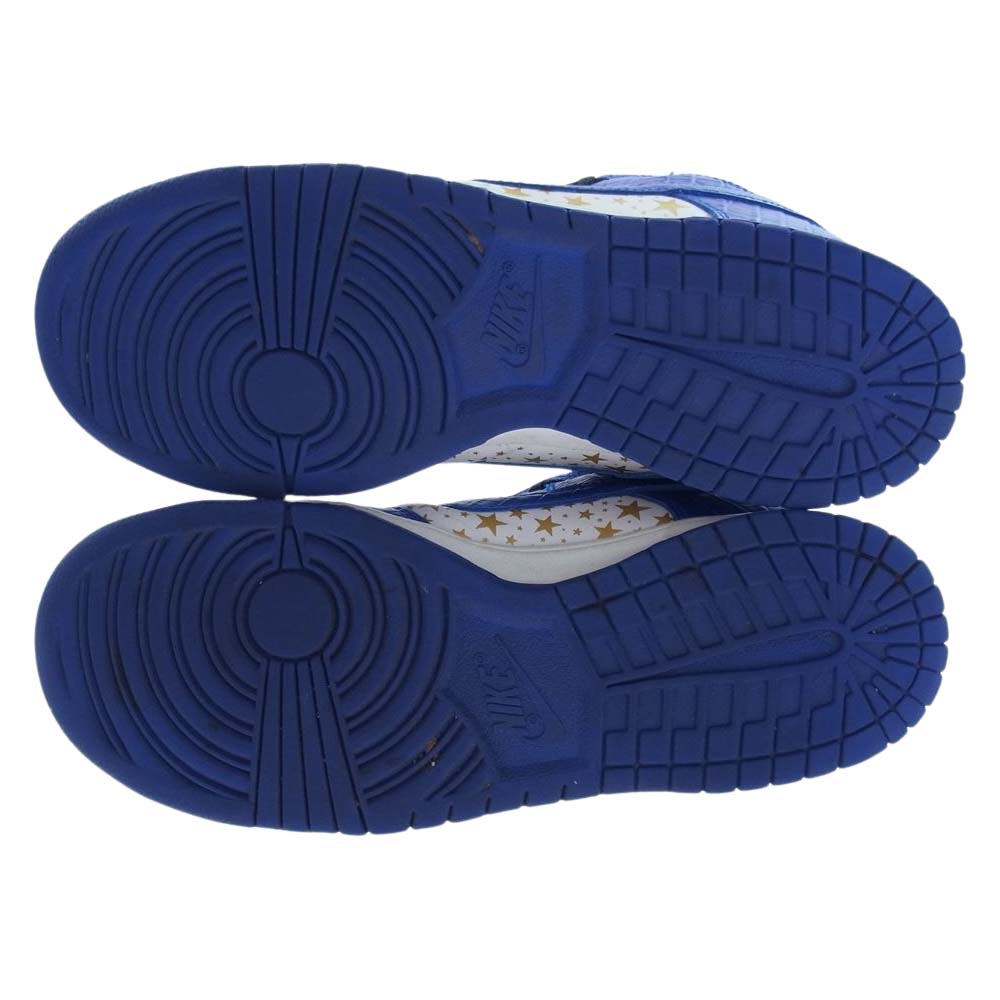 Supreme シュプリーム 21SS DH3228-100 Nike SB Dunk Low OG QS Gold Stars ナイキ SB ダンク ロー OG QS ゴールドスターズ スニーカー ブルー系 ホワイト系 メンズ 28.5cm【中古】