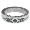 CHROME HEARTS クロムハーツ（原本有） 6mm SPACER DAGGER スペーサー ダガー リング シルバー系 20.5号【中古】