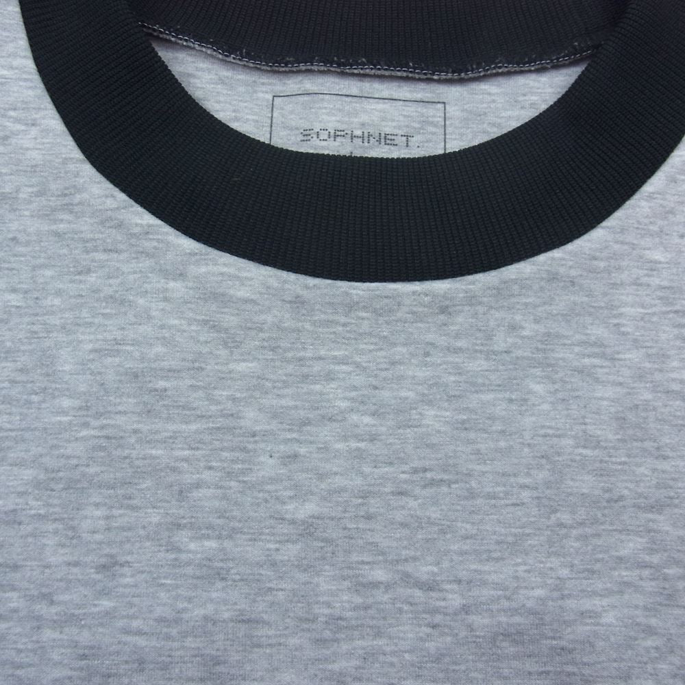 SOPHNET. ソフネット SOPH-192104 リンガー Tシャツ 半袖 グレー系 L【中古】