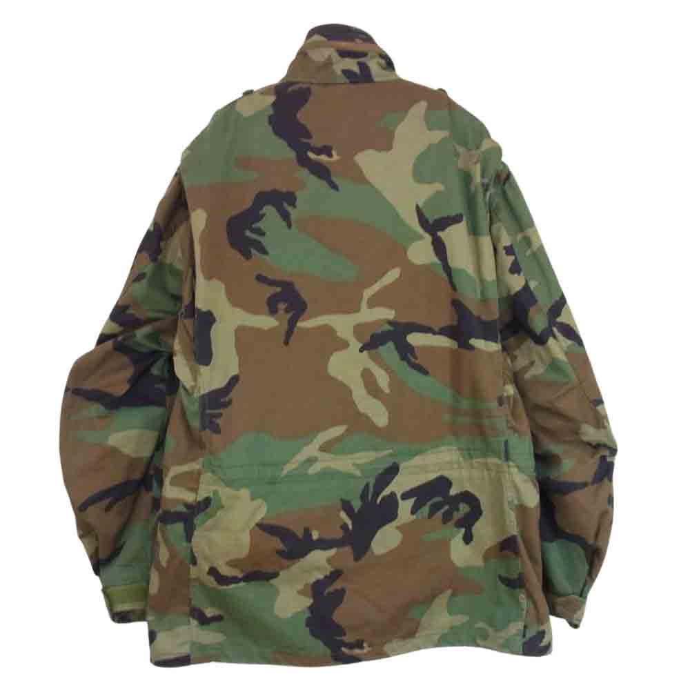 ALPHA アルファ 8415-01-099-7839 USA製 M-65 cold weater field coat フィールド ミリタリー ジャケット カーキ系 M【中古】