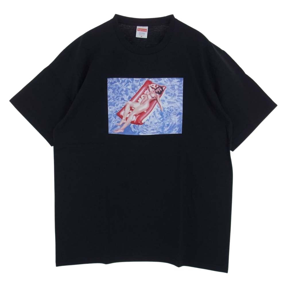 Supreme シュプリーム 22SS Float Tee フロート Tシャツ ブラック系 M【新古品】【未使用】【中古】