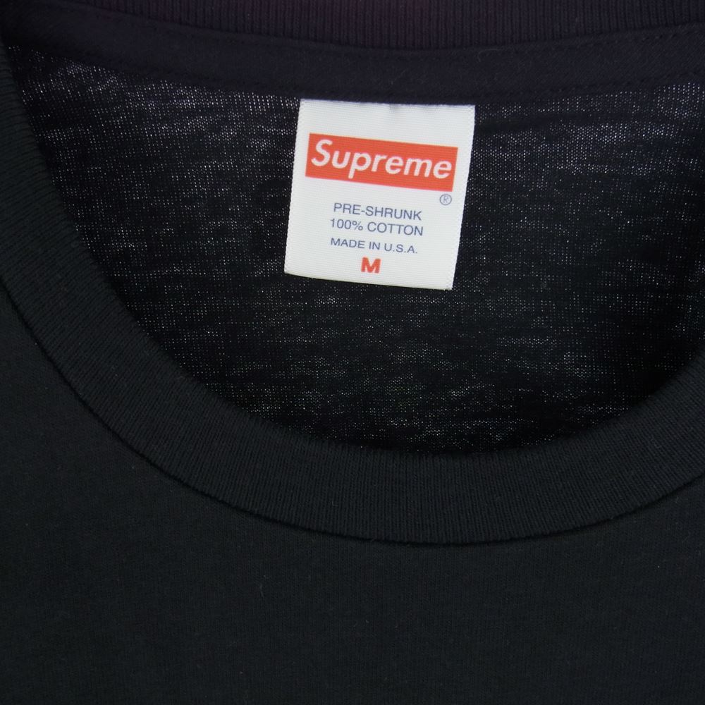 Supreme シュプリーム 22SS Float Tee フロート Tシャツ ブラック系 M【新古品】【未使用】【中古】