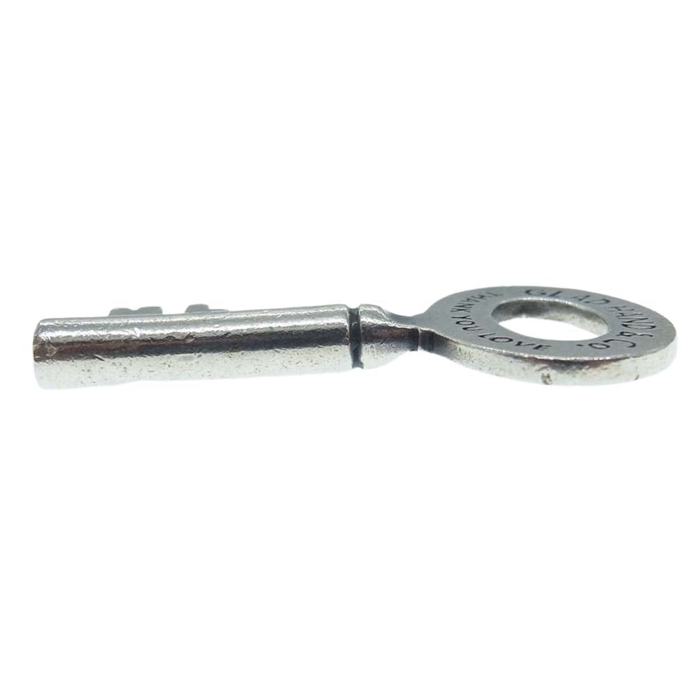 GLADHAND & Co. グラッドハンド Key Top キーチャーム 鍵 ペンダント トップ STERLING SILVER シルバー  シルバー系【中古】