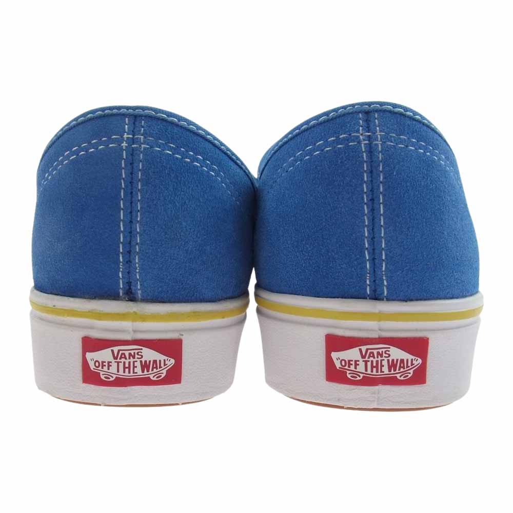 VANS バンズ VN0A3WM78TG RON HERMAN RHC ロンハーマン 別注 Comfycush Authentic コンフィクッシュ スニーカー ブルー系 イエロー系 26.0cm【新古品】【未使用】【中古】