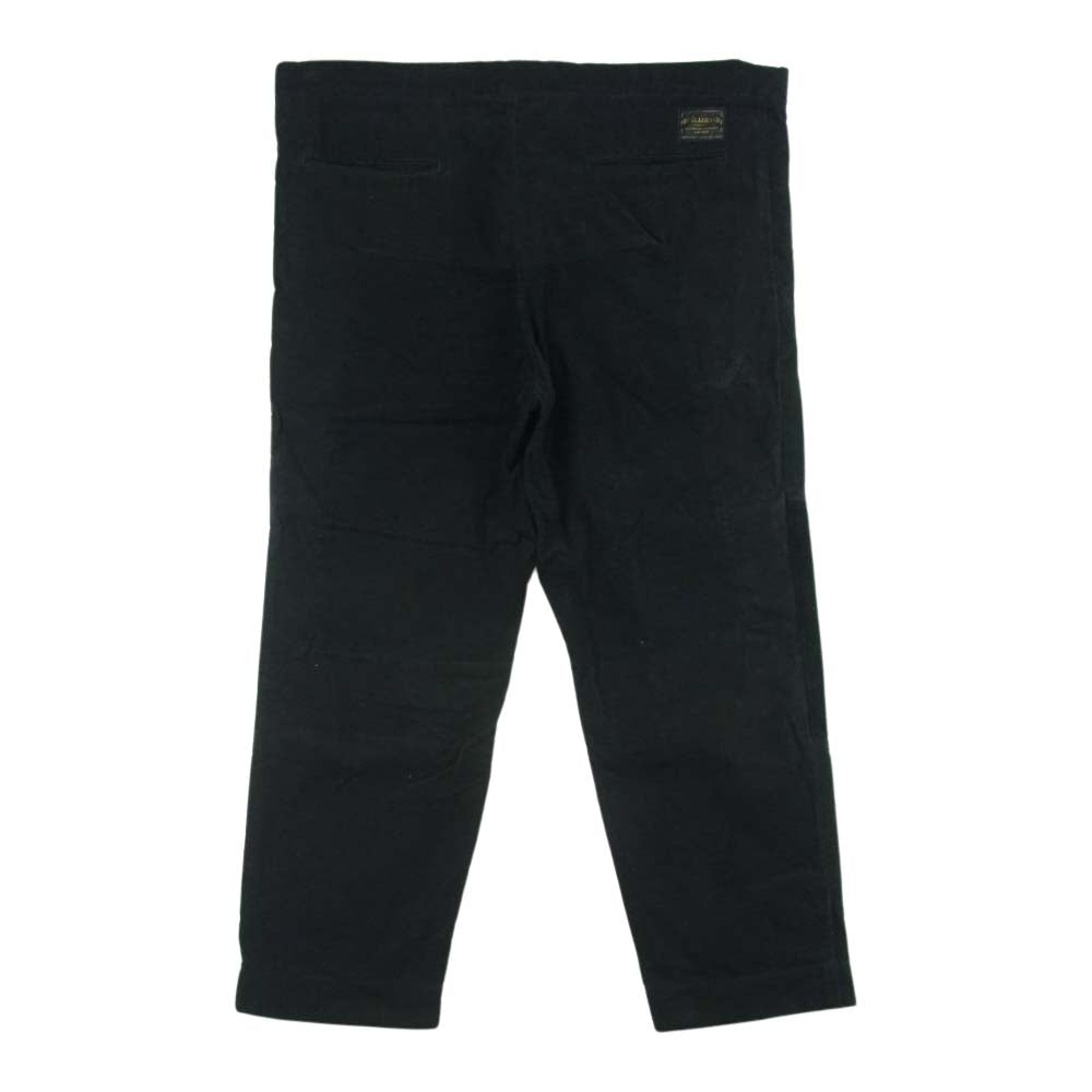 GLADHAND & Co. グラッドハンド BYGH-20-SS-34 GLADDEN CORDUROY PANTS グラッデン コーデュロイ パンツ ブラック系 XL【中古】