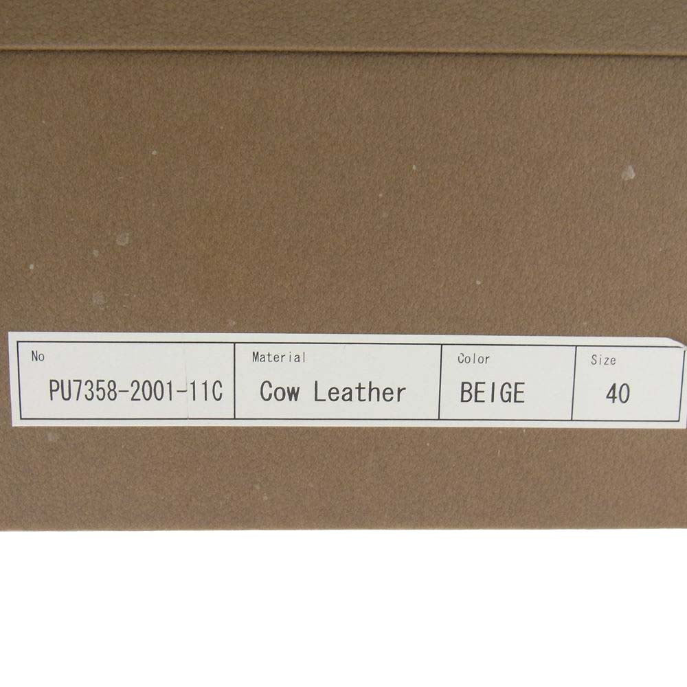 パドローネ PU7358-2001-11C DERBY PLAIN TOE SHOES ダービー プレーン トゥ シューズ ブラウン系 40【中古】