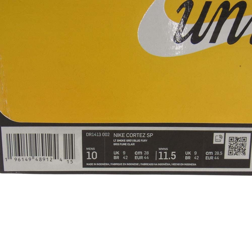 NIKE ナイキ DR1413-002 Union Cortez Light Smoke ユニオン コルテッツ ライトスモーク スニーカー マルチカラー系 28.0cm【新古品】【未使用】【中古】