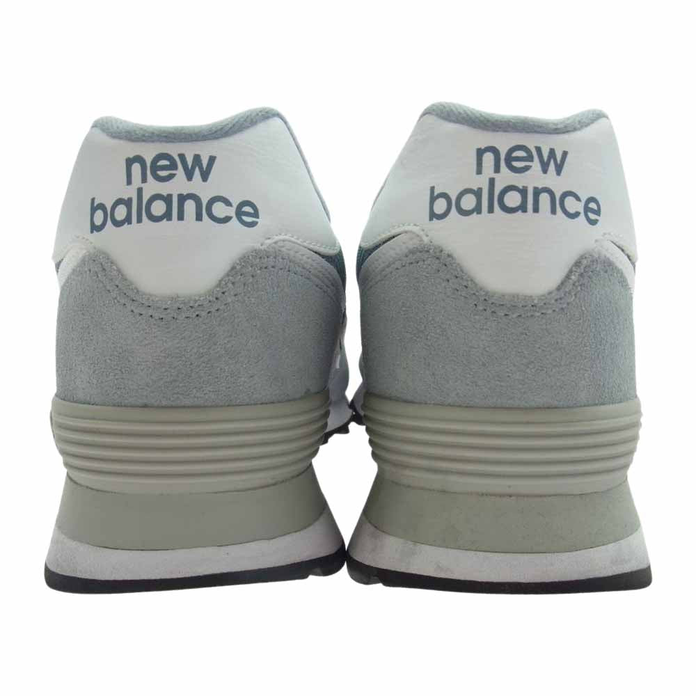 NEW BALANCE ニューバランス ML574ESK ローカット スニーカー グレー系 27.5cm【中古】