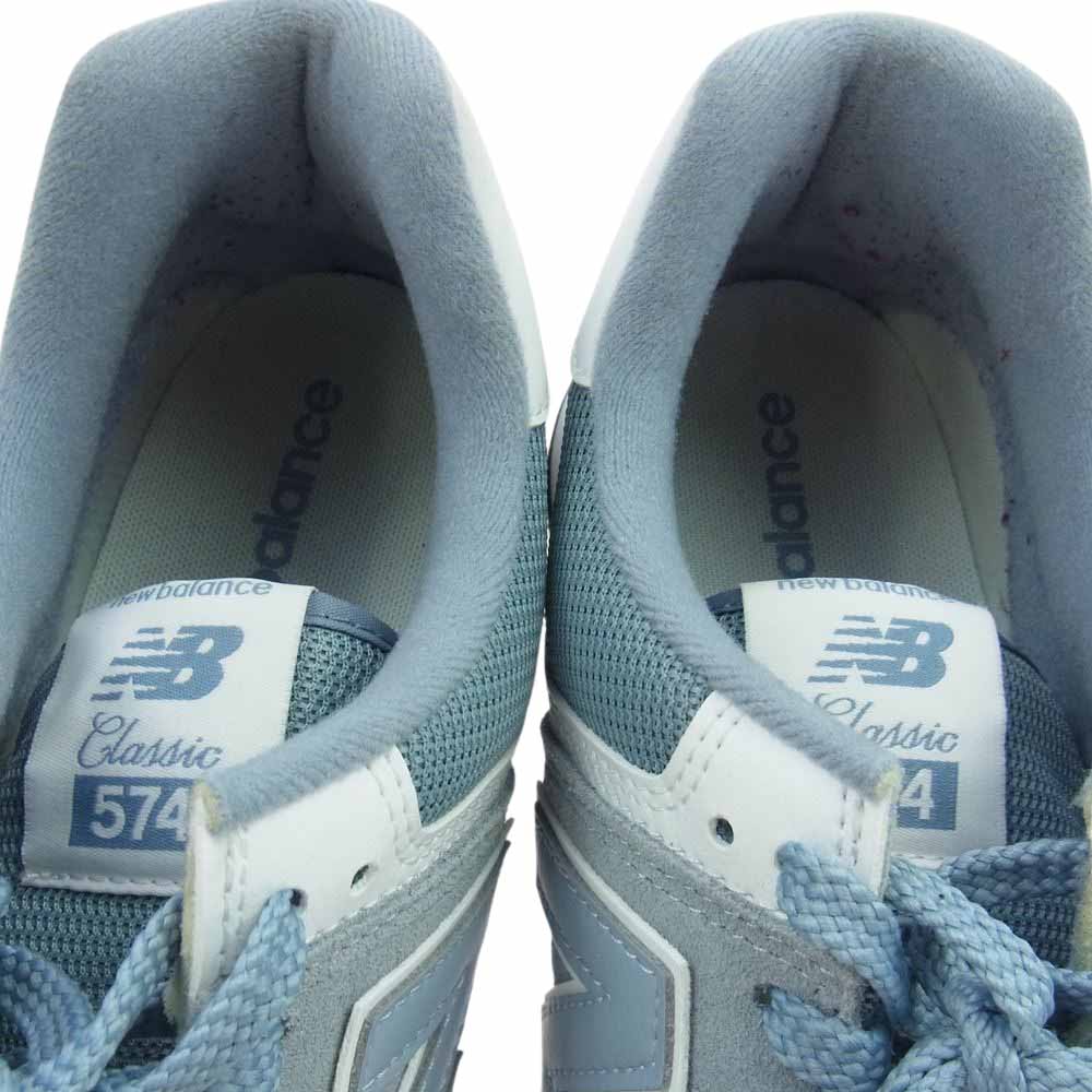 NEW BALANCE ニューバランス ML574ESK ローカット スニーカー グレー系 27.5cm【中古】