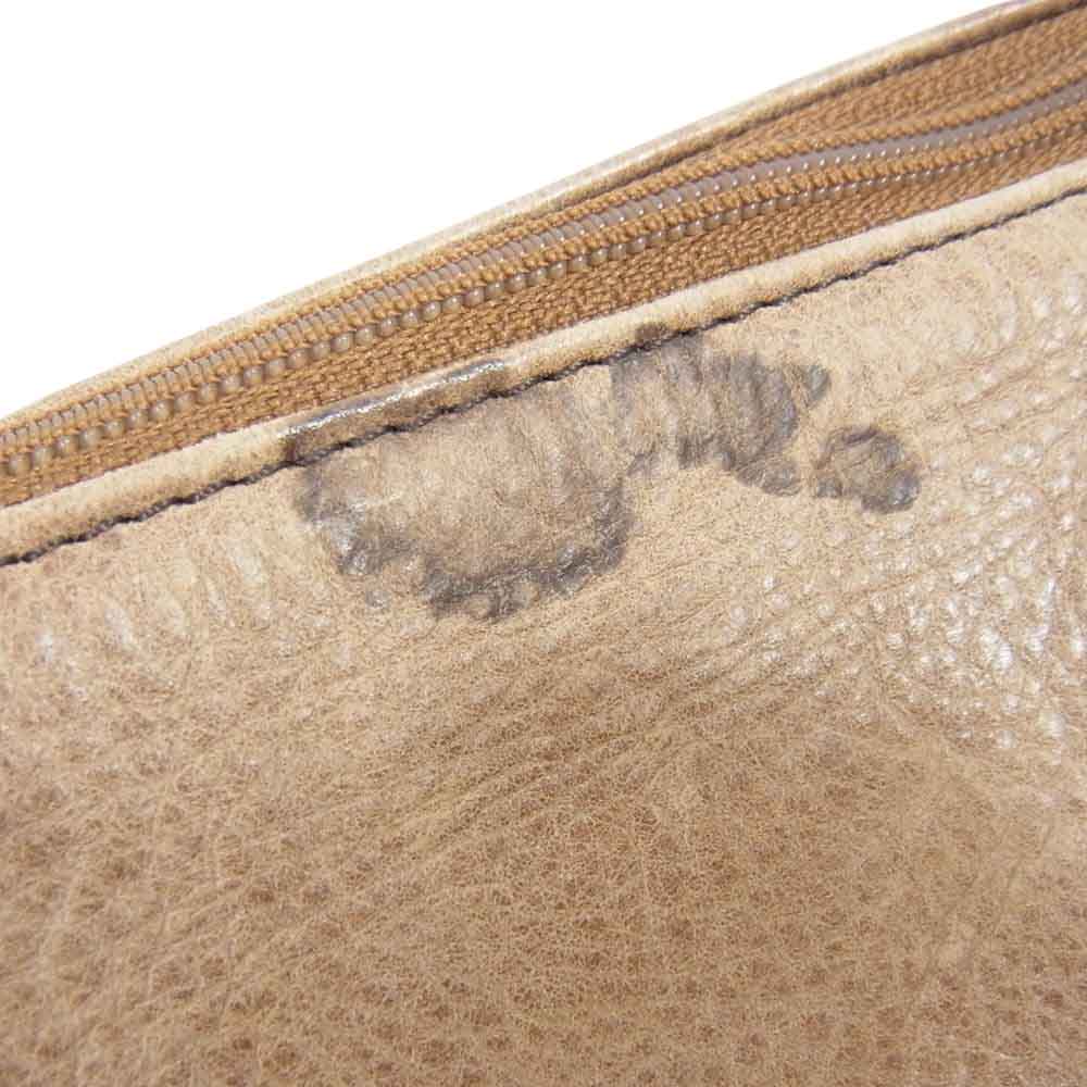 ZANELLATO ザネラート レザー 切替 ショルダー バッグ ブラウン系【中古】