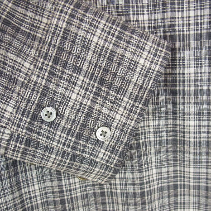 AURALEE オーラリー 21SS A21SD03LC WASHBLE SUPER LIGHT WOOL CHECK