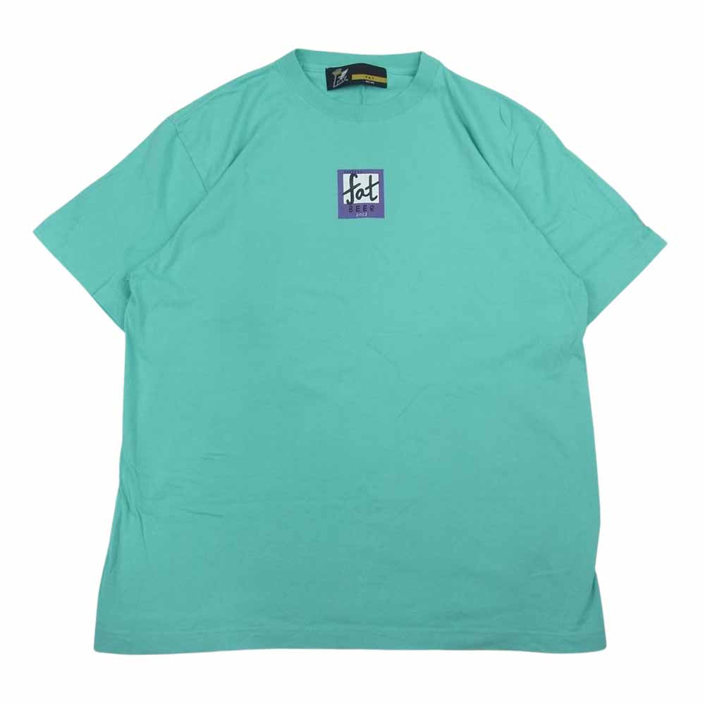 FAT エフエーティー BEER TEE 半袖 Tシャツ グリーン系 FAT【中古】
