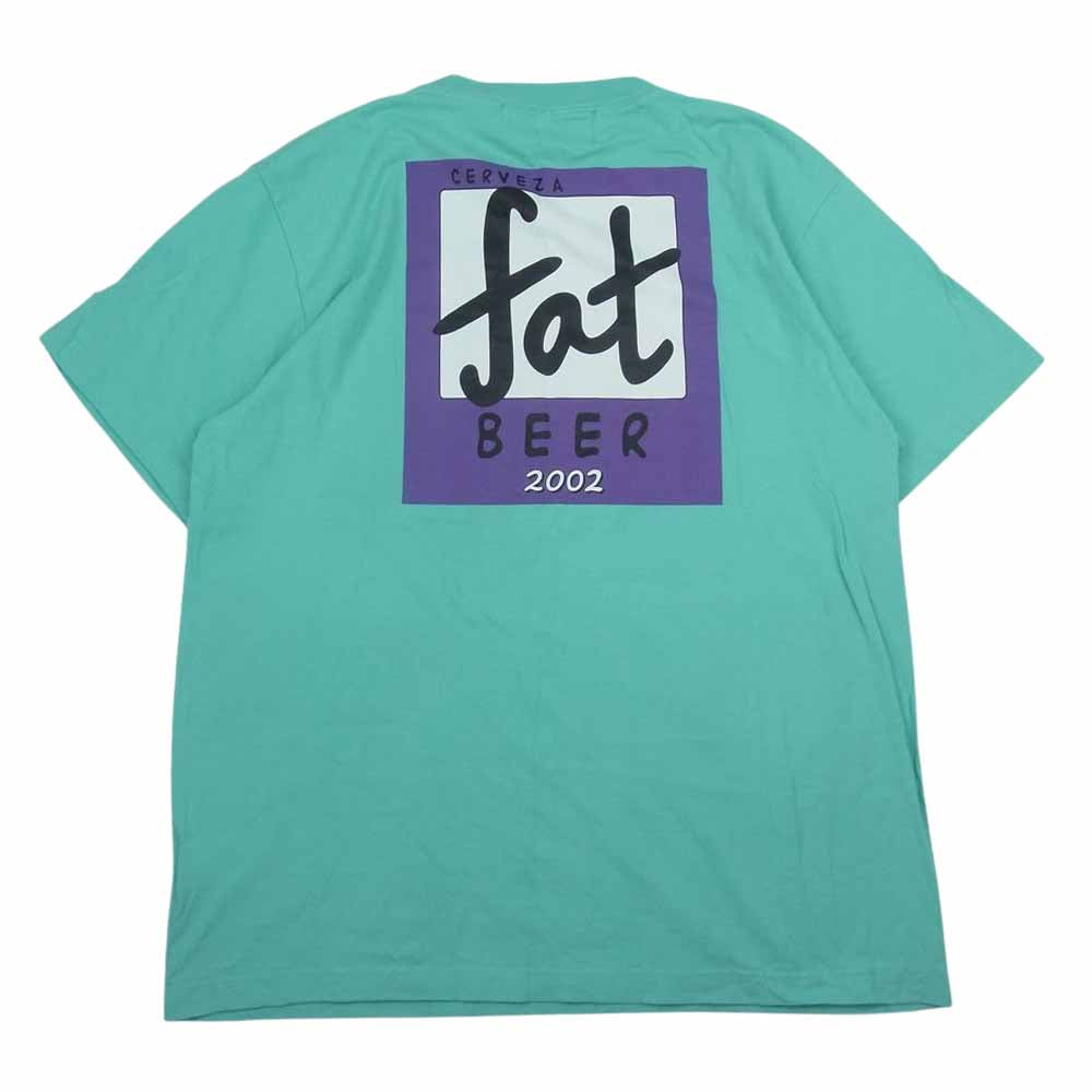 FAT エフエーティー BEER TEE 半袖 Tシャツ グリーン系 FAT【中古】