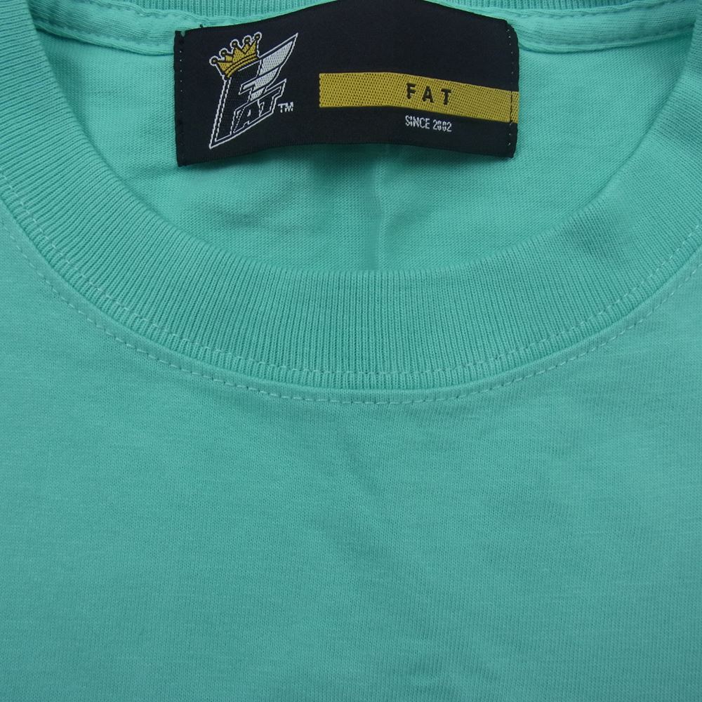 FAT エフエーティー BEER TEE 半袖 Tシャツ グリーン系 FAT【中古】