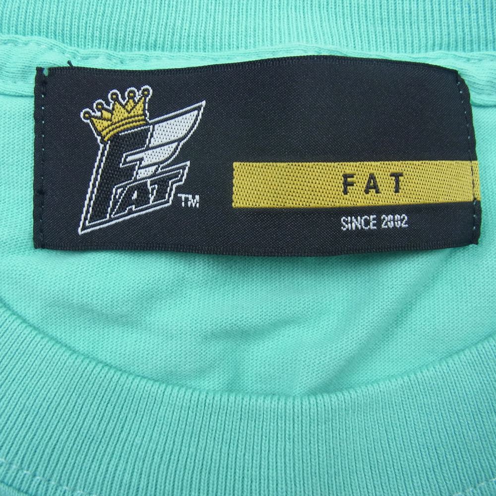 FAT エフエーティー BEER TEE 半袖 Tシャツ グリーン系 FAT【中古】