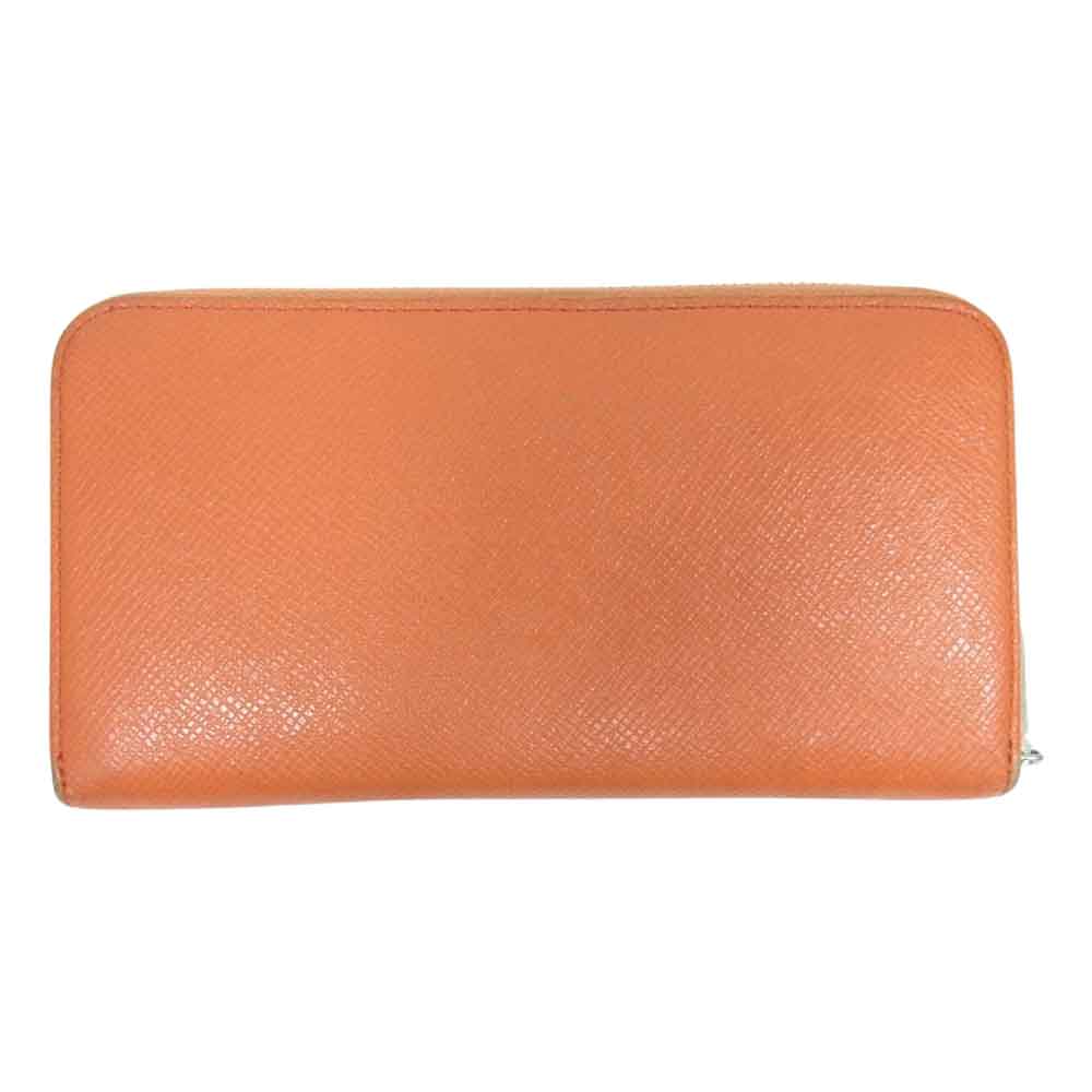 PELLE MORBIDA ペッレモルビダ PMO-BA302 PMO-BA302 Barca バルカ ジップ ウォレット オレンジ系【中古】