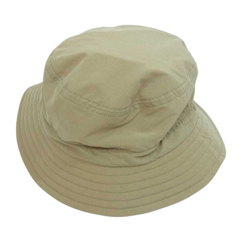 hobo ホーボー HB-H3102 NYLON BUCKET HAT ナイロン バケット ハット ベージュ系 ONE　SIZE【極上美品】【中古】