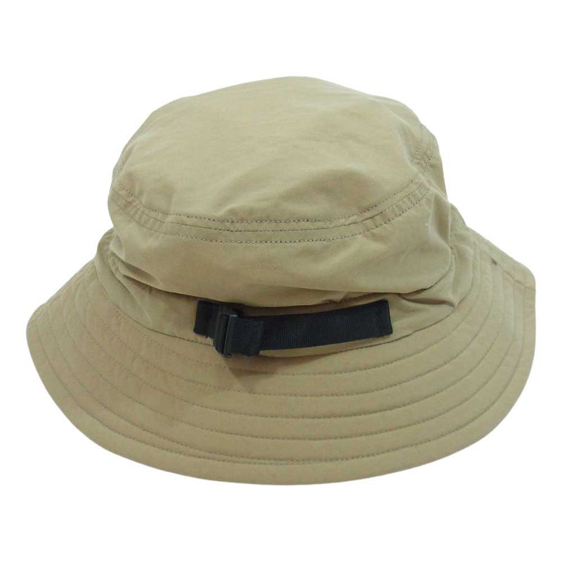 hobo ホーボー HB-H3102 NYLON BUCKET HAT ナイロン バケット ハット ベージュ系 ONE　SIZE【極上美品】【中古】