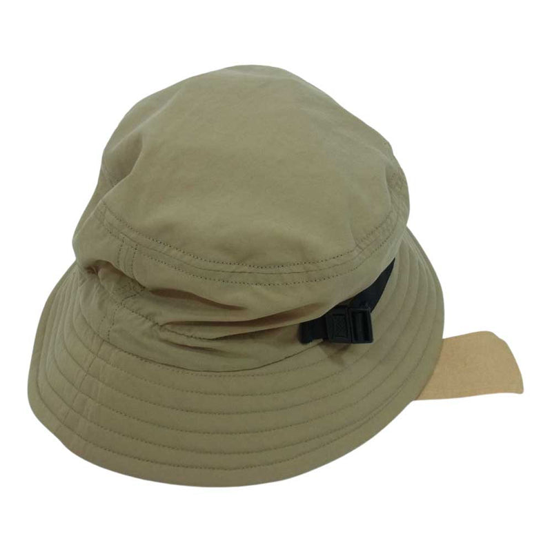 hobo ホーボー HB-H3102 NYLON BUCKET HAT ナイロン バケット ハット ベージュ系 ONE　SIZE【極上美品】【中古】