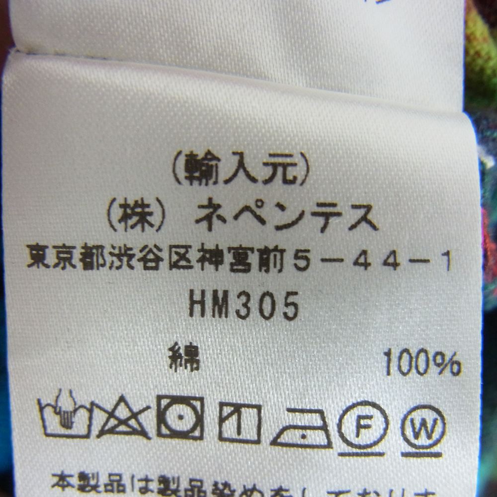 Needles ニードルス REBUILD BY NEEDLES Flannel Shirt-7 Cuts Wide Shirt リビルド バイ ニードルズ フランネル ワイド 長袖 シャツ マルチカラー系 サイズ表記無【美品】【中古】
