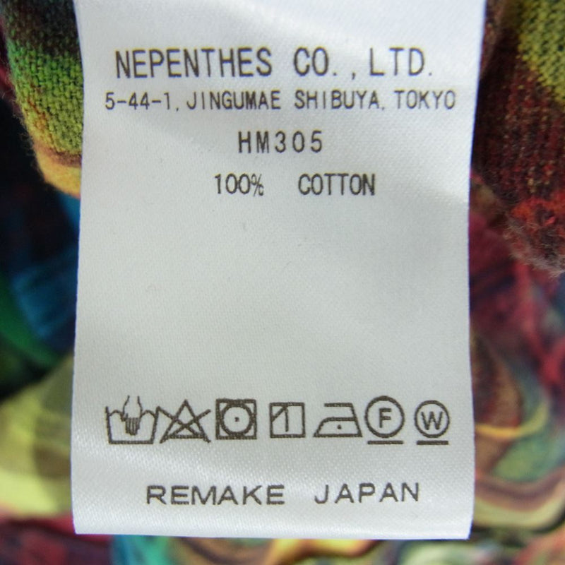 Needles ニードルス REBUILD BY NEEDLES Flannel Shirt-7 Cuts Wide Shirt リビルド バイ ニードルズ フランネル ワイド 長袖 シャツ マルチカラー系 サイズ表記無【美品】【中古】