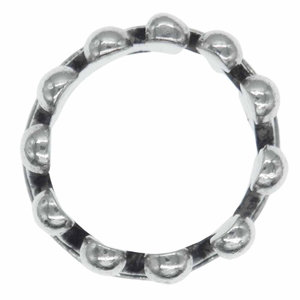 レザーズアンドトレジャーズ kings crown w/blackstone ring キング クラウン ブラックストーン リング シルバー系 8.5号～9号【中古】