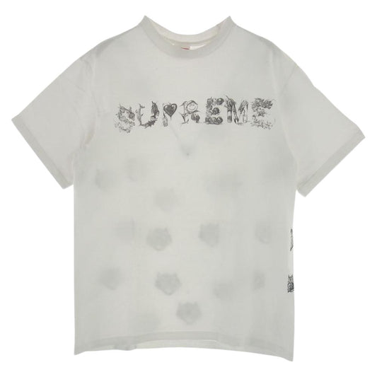Supreme シュプリーム 20SS Morph S/S Tee Keegan Dakkar キーガン・ダッカー ロゴ プリント Tシャツ ホワイト系 S【中古】