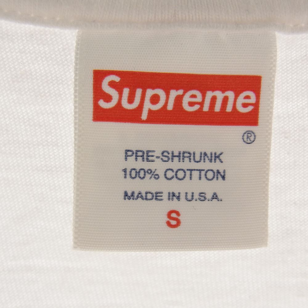 Supreme シュプリーム 20SS Morph S/S Tee Keegan Dakkar キーガン・ダッカー ロゴ プリント Tシャツ ホワイト系 S【中古】