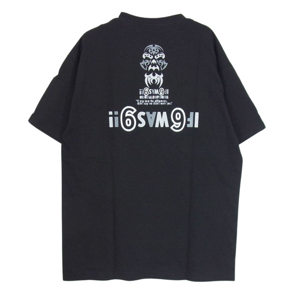 TENDERLOIN テンダーロイン T-TEE 2A ボルネオ スカル バックプリント Tシャツ ブラック系 M【新古品】【未使用】【中古】