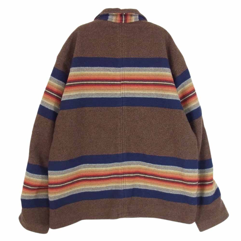 TENDERLOIN テンダーロイン T-RUG JKT カシミヤ混 ラグ ジャケット ブラウン系 XS【極上美品】【中古】