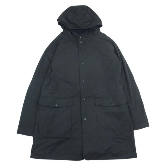 CURLY カーリー 81.879.43.3077 ナイロン リバーシブル フード コート ジャケット ブラック系 S【中古】