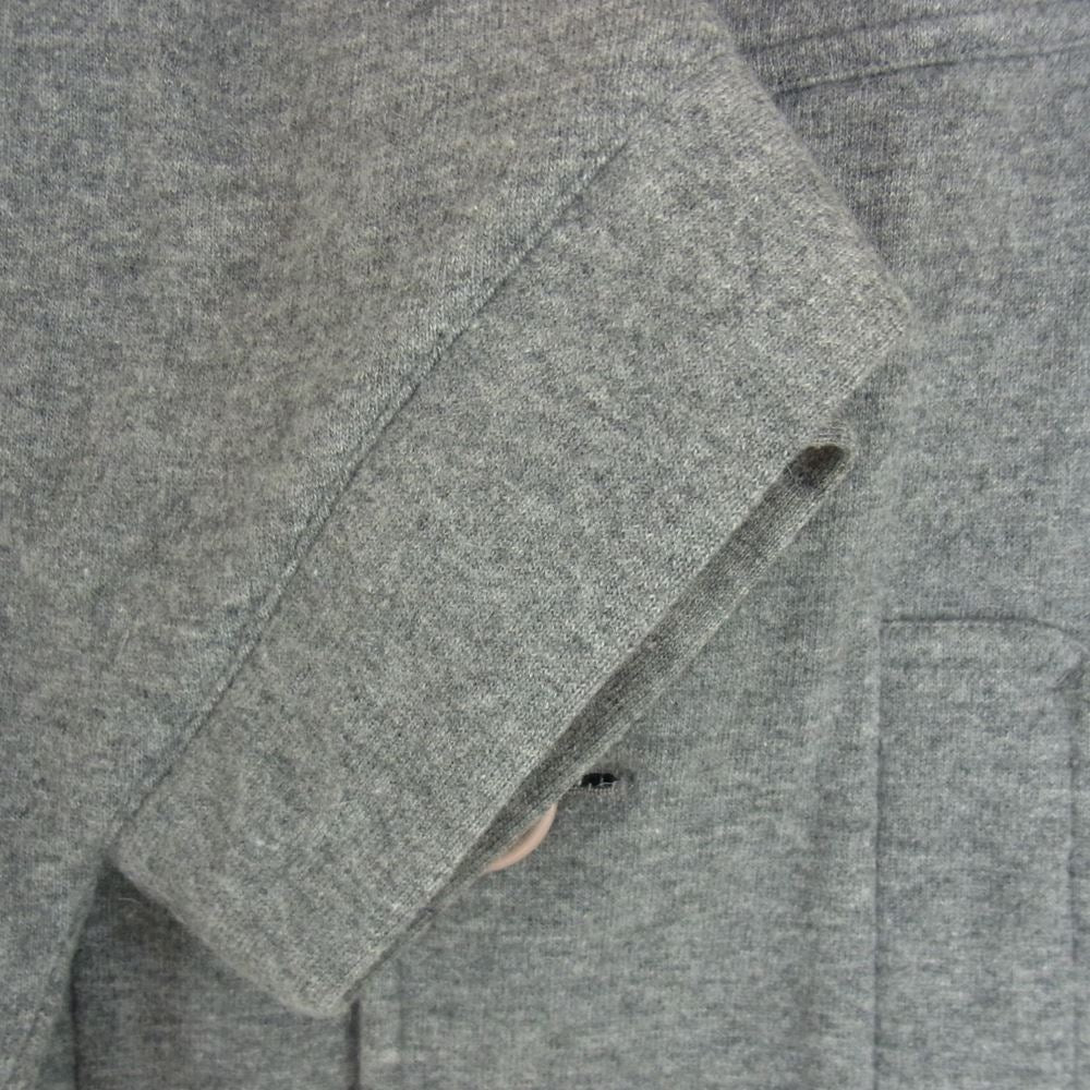 LIMI feu リミフゥ ウール 丸襟 ジャケット グレー系 S【中古】