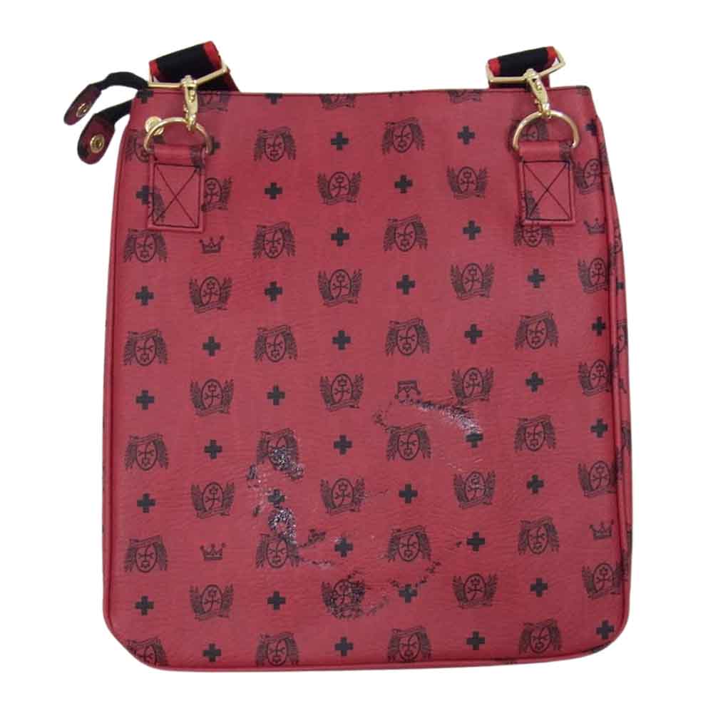 カステルバジャック 88112 プラージュ ショルダー バッグ レッド系【中古】