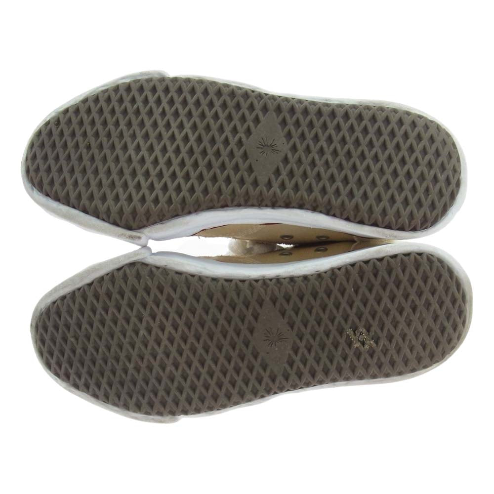 MIHARA YASUHIRO ミハラヤスヒロ A04FW728 PETERSON Original sole canvas hicut sneaker ピーターソン キャンバス ハイカット スニーカー ベージュ系 44【中古】