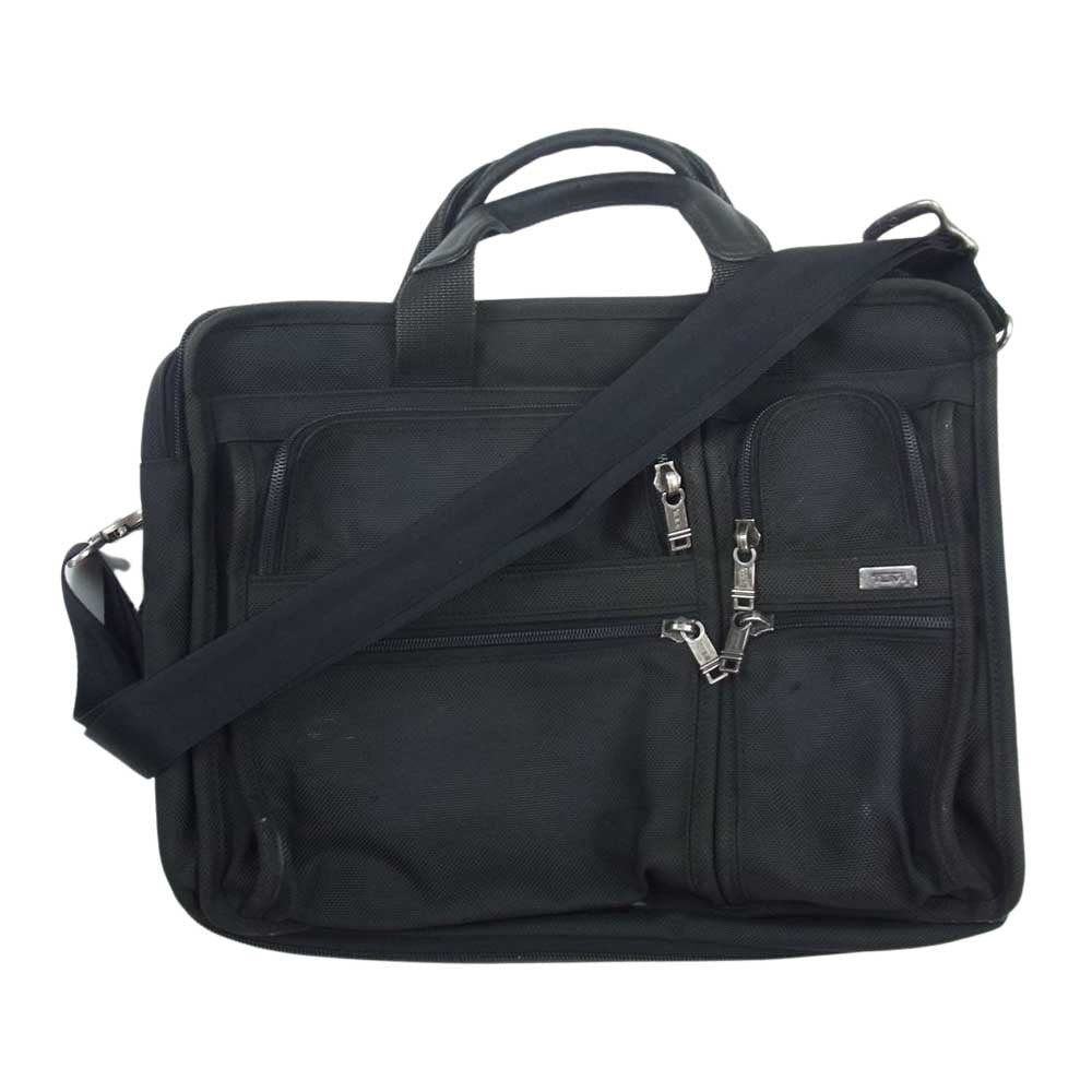 TUMI トゥミ 斜め掛け ショルダー バッグ ブラック系【中古】