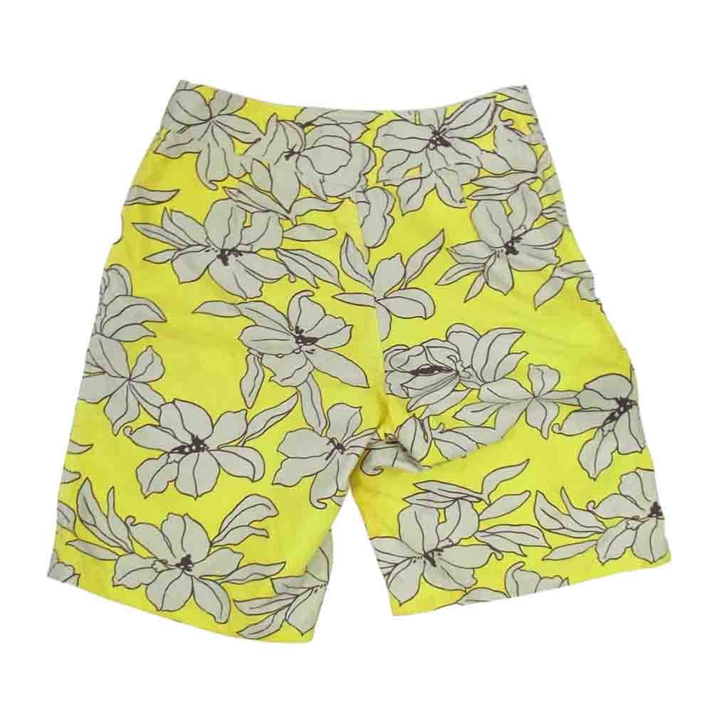STUSSY ステューシー フローラル ショーツ 花柄 イエロー系 30【中古】