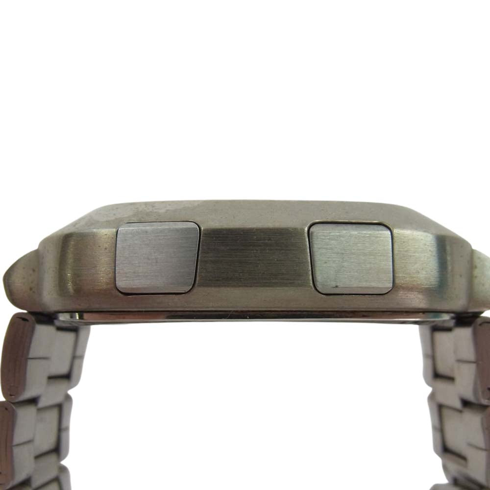 NIXON ニクソン THE METRO メトロ デジタル ウオッチ 腕時計 シルバー系【中古】