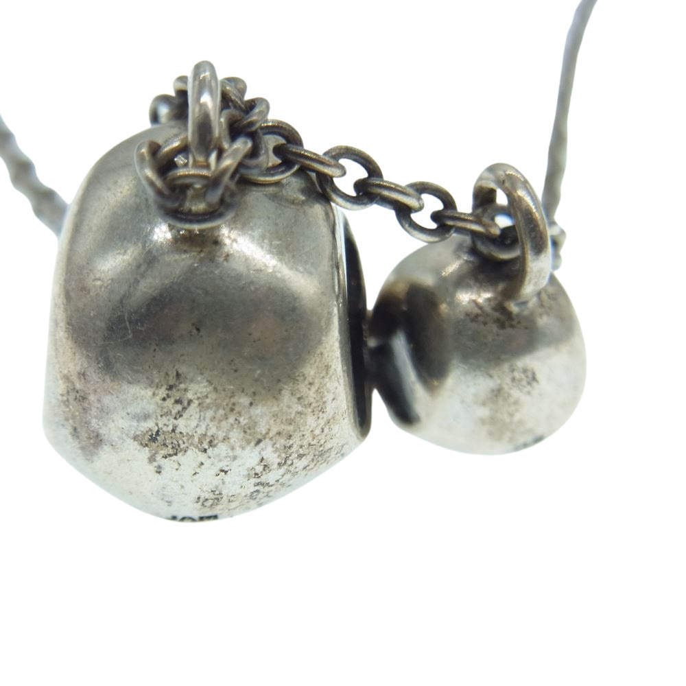 JAM HOME MADE ジャムホームメイド スマイルスカル ネックレス シルバー系【中古】