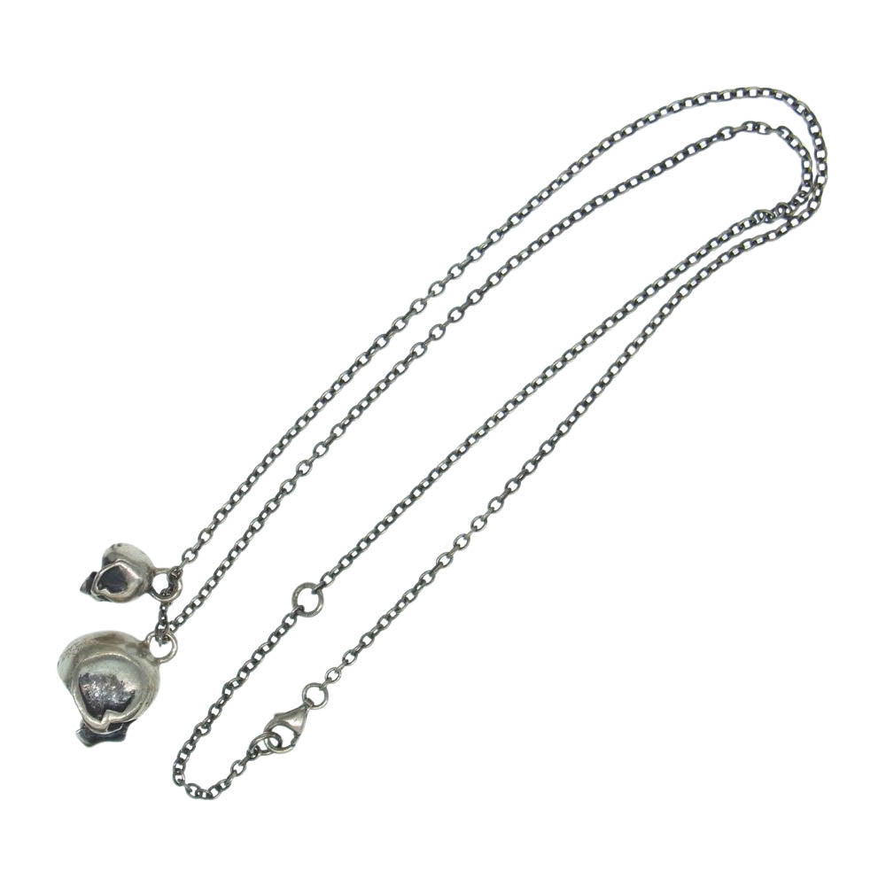 JAM HOME MADE ジャムホームメイド スマイルスカル ネックレス シルバー系【中古】