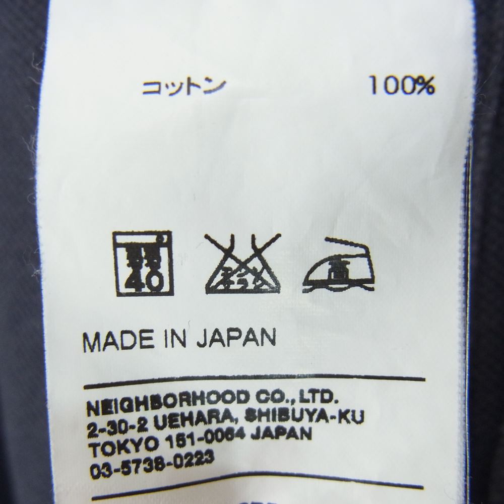 WTAPS ダブルタップス 102ATDT-CSM09 ポロシャツ 刺繍 半袖 ネイビー系 3【中古】